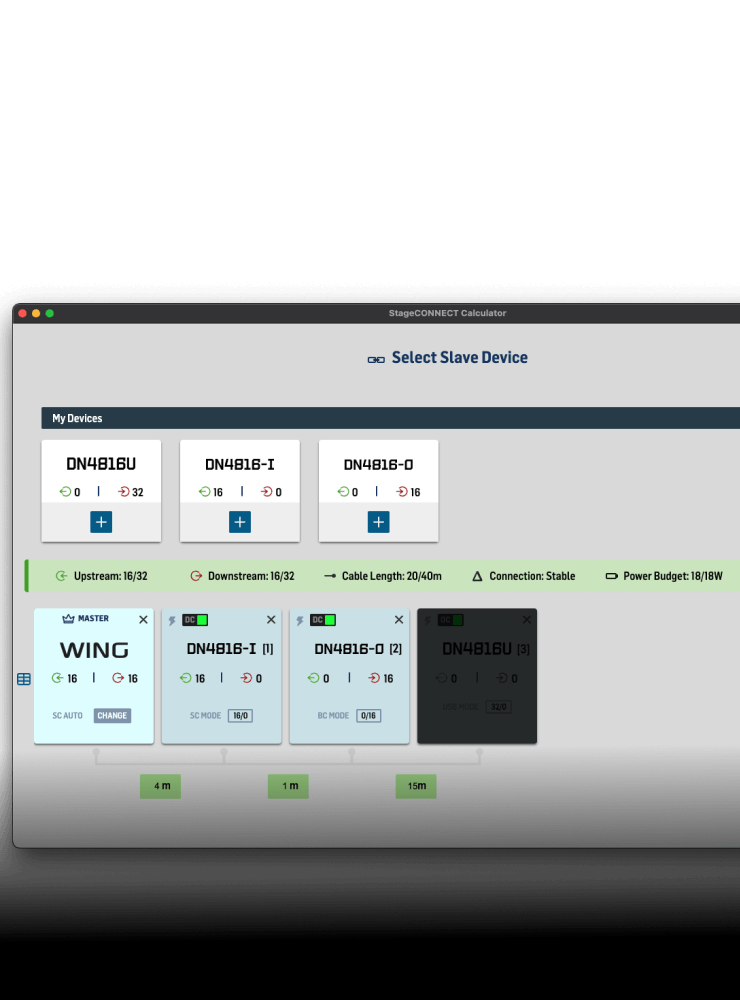 StageConnect Configurator